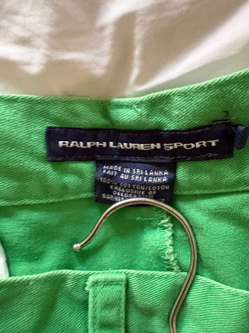 Ralph Lauren Green Chino Women’s Shorts - Picture 6 of 9